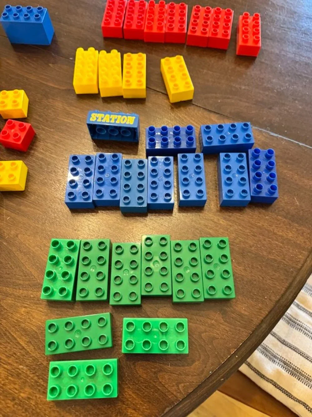Assorted Lot of Duplo Blocks